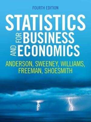 Statistics for Business and Economics (Paperback, 4th edition)