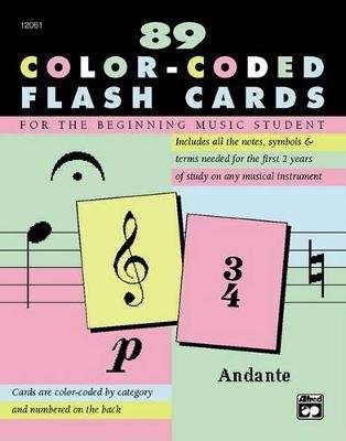 Complete Color Coded Flash Cards - For All Beginning Music Students (Cards)