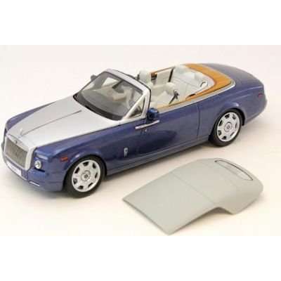 Kyosho Rolls Royce Phantom Drophead Metropolitan Blue (1:18)