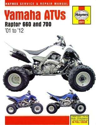 Yamaha Raptor 660 & 700 ATVs (01 - 12) (Hardcover)