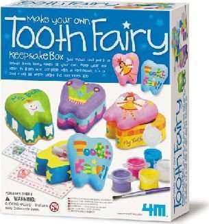 4M Make Your Own Tooth Fairy Keepsake Box Kit