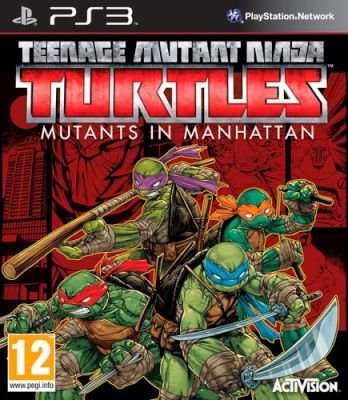 Teenage Mutant Ninja Turtles: Mutants In Manhattan (PlayStation 3, DVD-ROM)