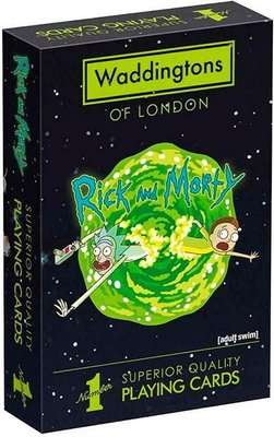 Waddingtons No.1 Playing Cards - Rick and Morty