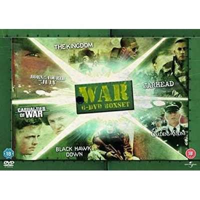 War 6-Film Collection - The Kingdom / Born On The Fourth Of July / Casualties Of War / Black Hawk Do