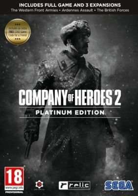 Company of Heroes 2 Platinum Edition (Inc. Extra Free COH2 Game Code) (PC)
