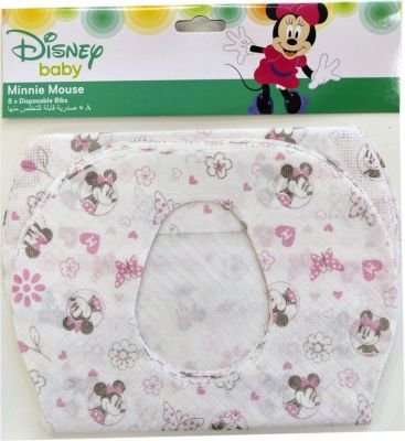 Disney Baby Minnie Mouse Disposal Bibs (8 Pack)