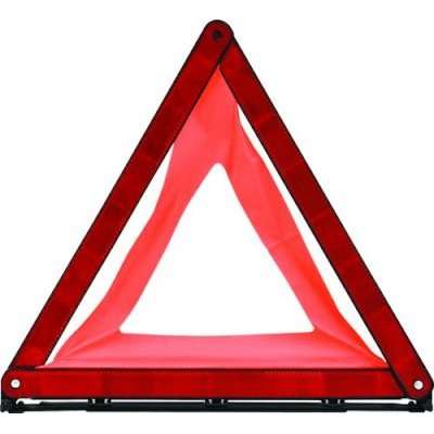 MOTOquip Folding Warning Triangle in Plastic Case