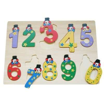 Snookums Wooden Puzzle (Numbers)