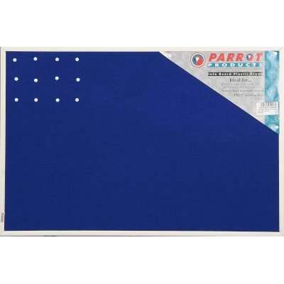 Parrot Felt Info Board with Plastic Frame (900mm x 600mm)(Cork)
