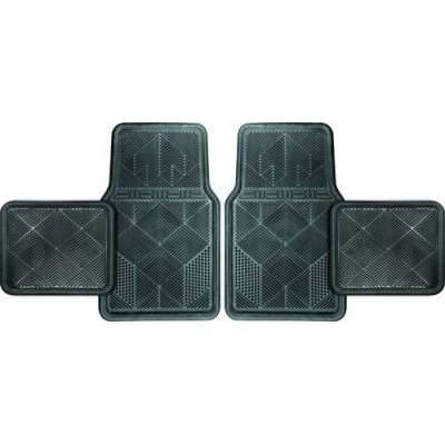 Stingray Classic 4x4 Rubber Car Mat Set (4 Piece) (Black)