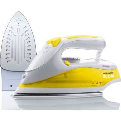 Mellerware Glow - Stainless Steel Iron with Steam / Dry / Spray Functions (300ml)(2200W)(Yellow)