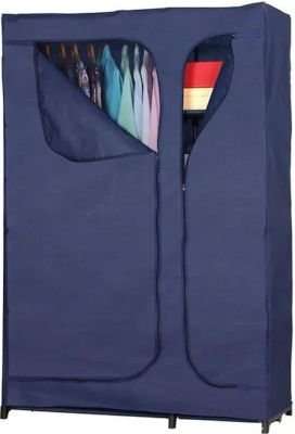 Wildberry 4 Shelves And Hanging Fabric Wardrobe