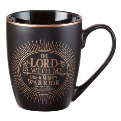 The Lord Is With Me Jeremiah 20:11 Coffee Mug
