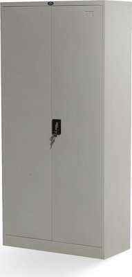 Linx Steel Stationery Cupboard (Grey)