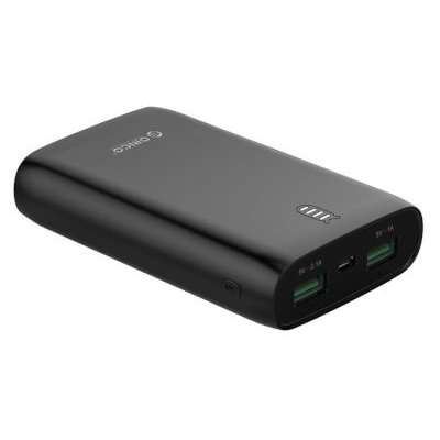 Orico M6 Firefly Power Bank ( 6000 mAh) (Black)