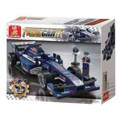 Sluban Formula 1: 1:24 F1 Blue Lightning (287 Piece)