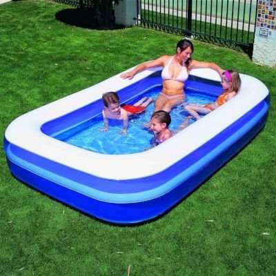 Bestway Rectangular Family Pool (Blue) (269cm x 175cm x 51cm)