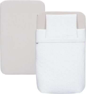 Chicco Next2me Bedding Crib Set (3 Pieces | Fairy Tale Grey)