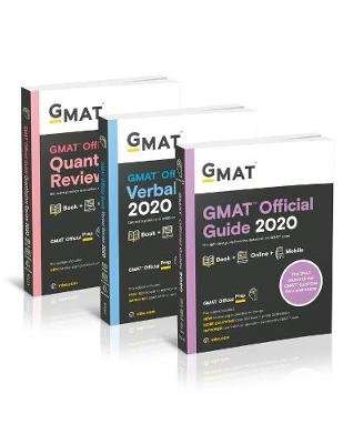 GMAT Official Guide 2020 Bundle - 3 Books + Online Question Bank (Paperback)