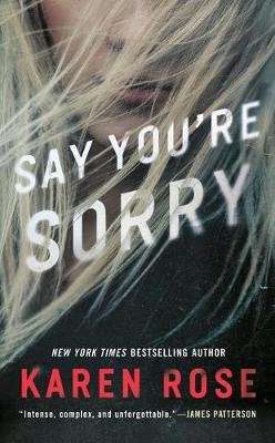 Say You're Sorry (Paperback)
