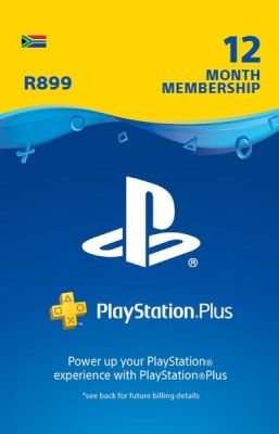 Sony Playstation Plus 365 Day Subscription (South African PSN Accounts Only)