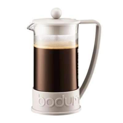 Bodum Brazil Coffee Press (8 Cup)(1 Litre)(White)