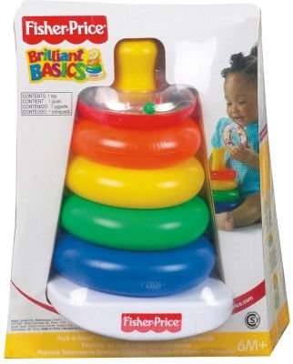 Fisher-Price Brilliant Basics Rock-a-Stack