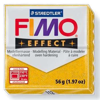 Staedtler Fimo Soft - Glitter Gold (56g)