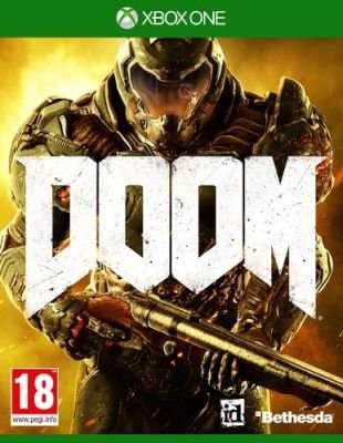 DOOM (XBox One, Blu-ray disc)