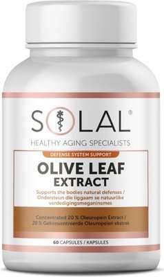 Solal Olive Leaf Extract - Defense System Support (60 Capsules)
