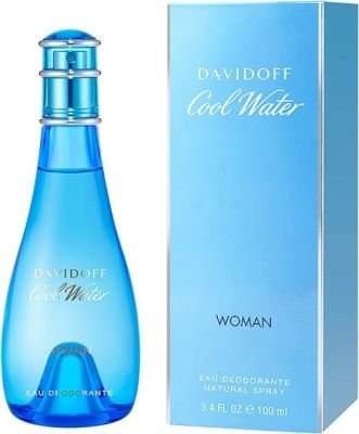 Davidoff Cool Water Woman Deodorant Natural (100ml) - Parallel Import