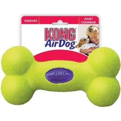 KONG Airdog Squeaker Bone (Yellow)