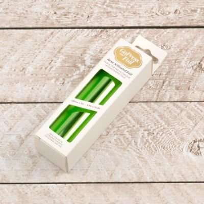 Couture Creations GoPress Heat Activate Foil (Green with Mirror Finish)(125mm x 5m)