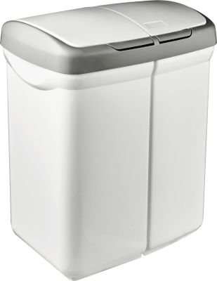 Meliconi 2 x 25L Ecobin (White)