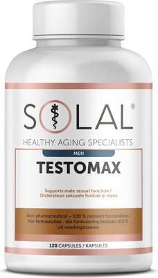 Solal Testomax to Support Male Sexual Function (120 Capsules)