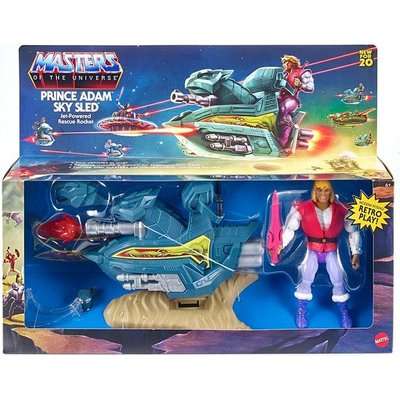 Masters of the Universe Prince Adam Sky Sled Playset