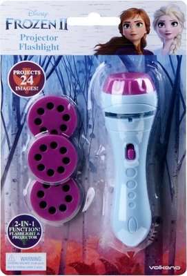 Disney Flashlight Projector - Frozen II (Pink and Blue)
