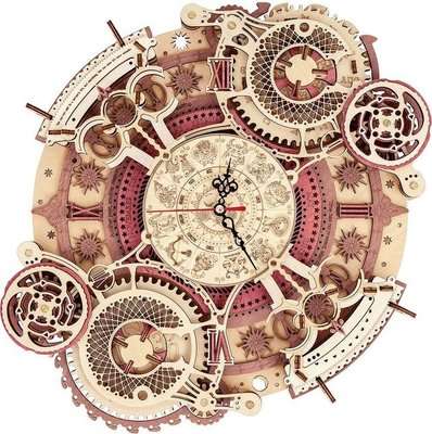 Robotime ROKR Time Art Zodiac Wall Clock (168 Pieces)
