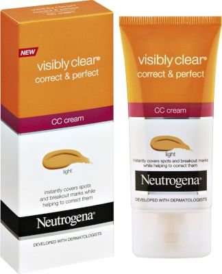 Neutrogena Visibly Clear Cov+corr Cream Light (50ml)