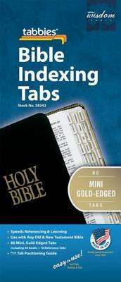 Bible Tab - Mini-Old & New Testament Gold Edge