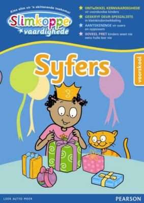 Slimkoppe Vaardighede: Syfers: Voorskool (Afrikaans, Staple bound)