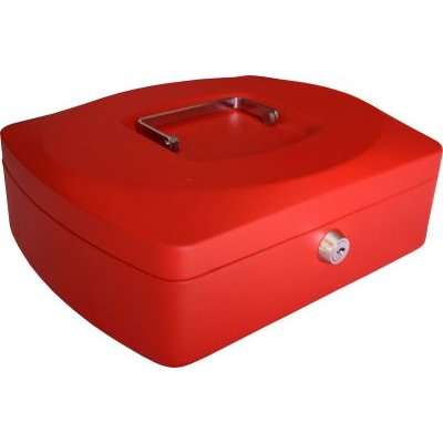 Croxley 10 Cash Box (Red)