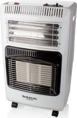 Taurus Hibrido Foldable Electric & Gas Aluminium Heater (4200W) (White)