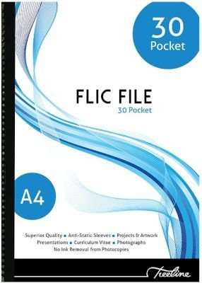 Treeline Flic File with 30 Pockets