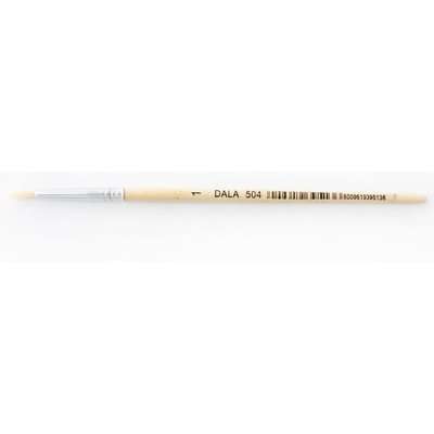 Dala Series 504 Hog Bristle Brush (Stubby)(No.1)