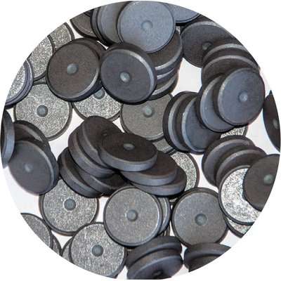 Dala Round Magnets (15mm x 3mm)(Pack of 10)