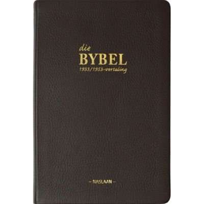 Die Bybel 1933/1953 Vertaling (Afrikaans, Leather / fine binding)