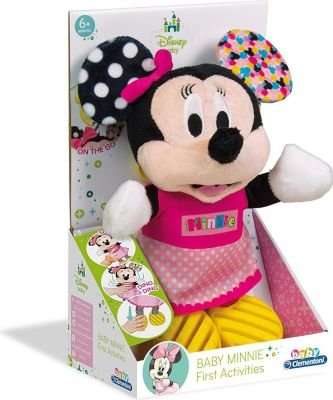 Disney Baby Minnie Basic Plush Rattle