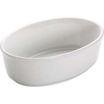 Maxwell & Williams White Basics Oval Pie Dish (18cm)