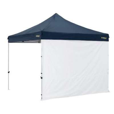 Oztrail Solid Wall Kit for Deluxe Gazebo/Pavilion (3m) (White) - Wall Only, Gazebo Not Included